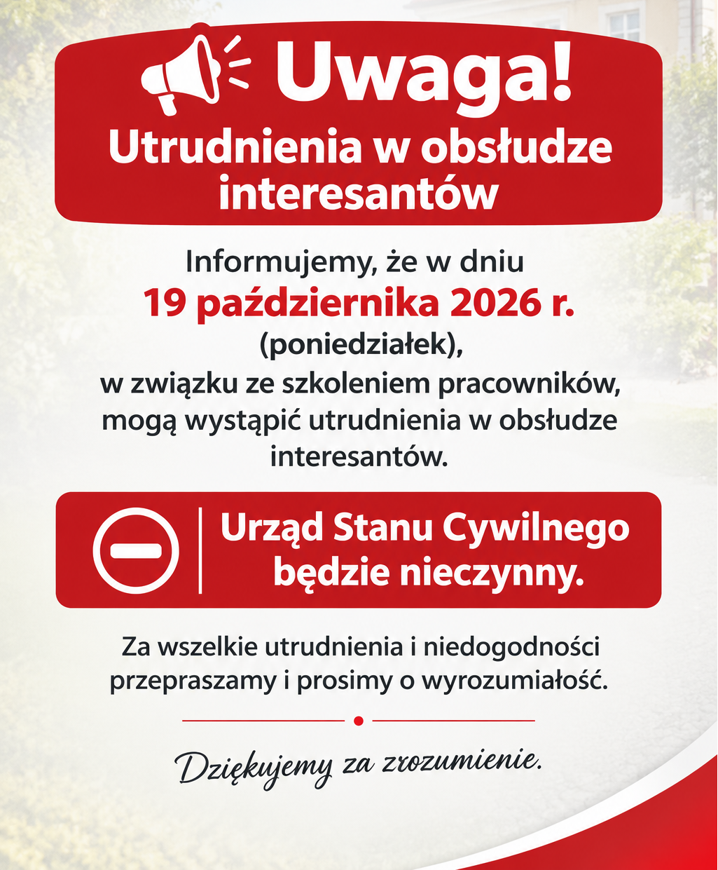 ogłoszenie