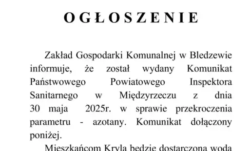 Zdjęcie artykułu z dnia 03-06-2025